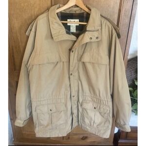 Vintage 90's Eddie Bauer Vintage Ran Mountain Parka Hood Wool Lining - Tall XL